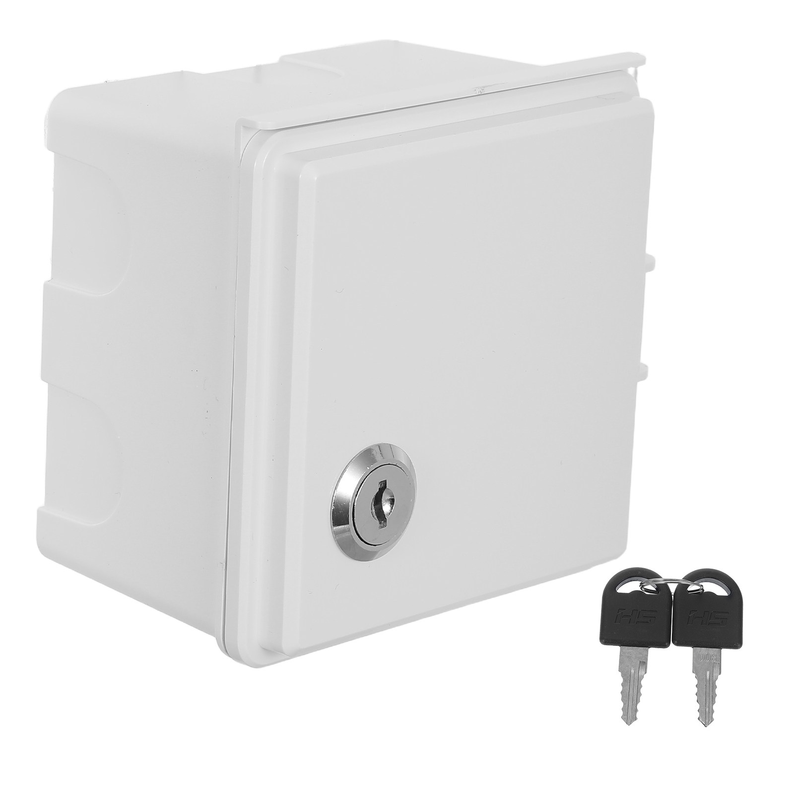 Outdoor Power Receptacle Box - Outdoor Waterproof Lockable Electrical Outlet Box