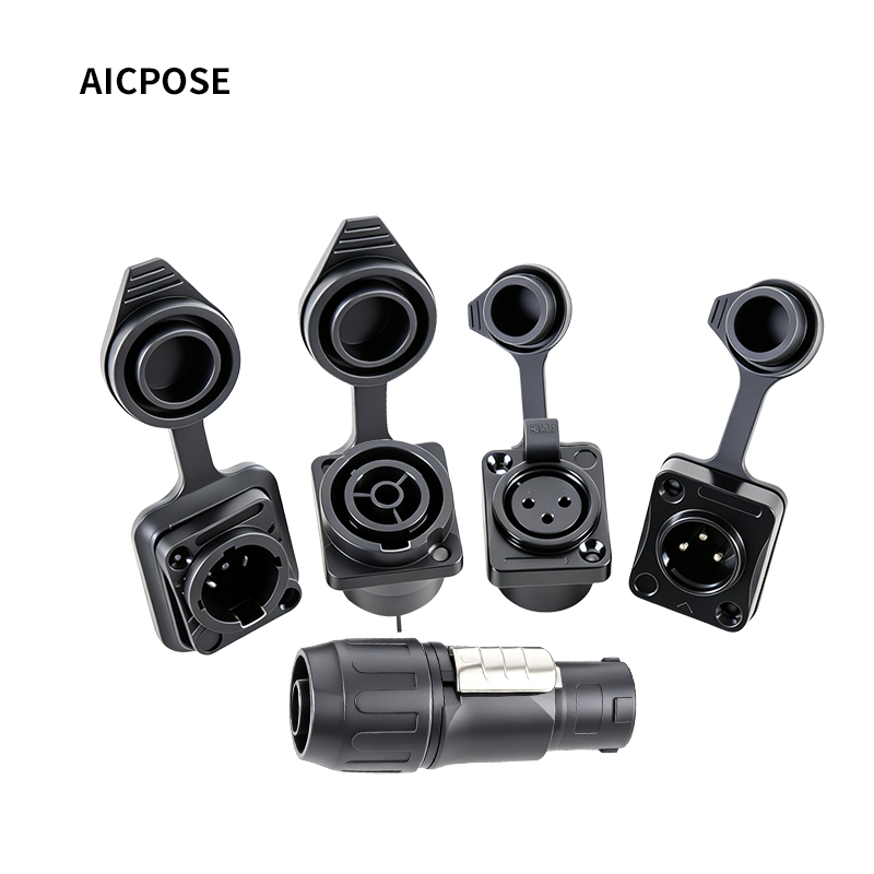 10pcs Waterproof Powercon True - Outdoor Power Socket With Lock 评论和价格