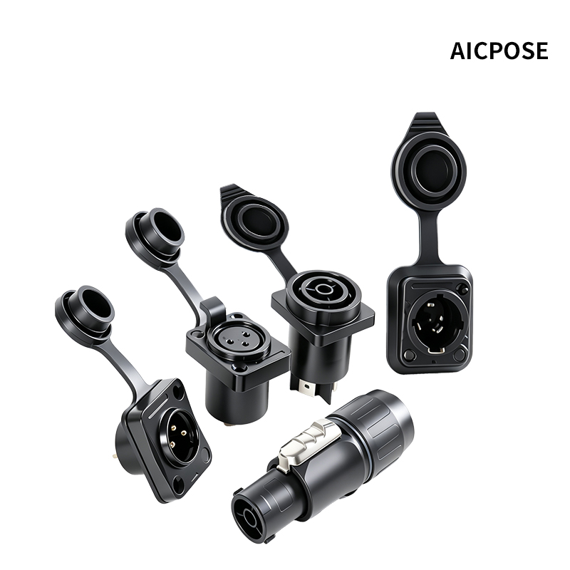 10pcs Waterproof Powercon True - Outdoor Power Socket With Lock 评论和价格
