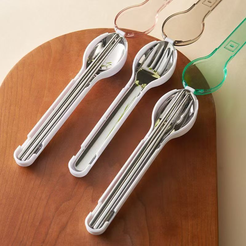 Portable Cutlery Set with Stor - Outdoor Power Tools 评论和价格