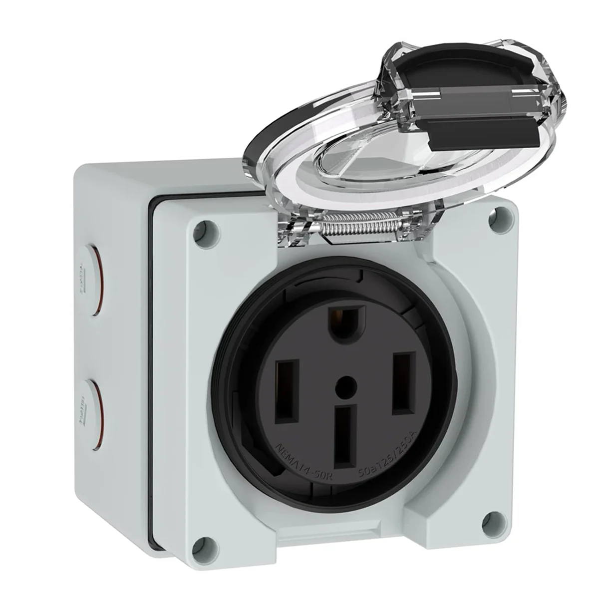 AT16 50Amp Power Outlet Box, 1 - Outdoor Power Receptacle Box 评论和价格