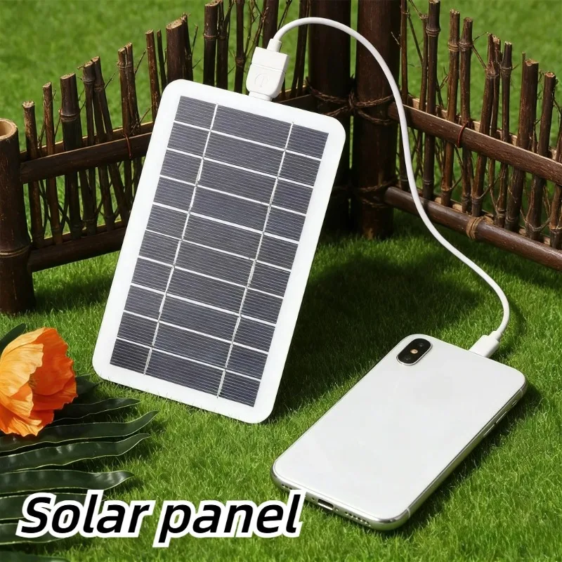 5V 5W Solar Panel Charger With - Outdoor Power Source 评论和价格