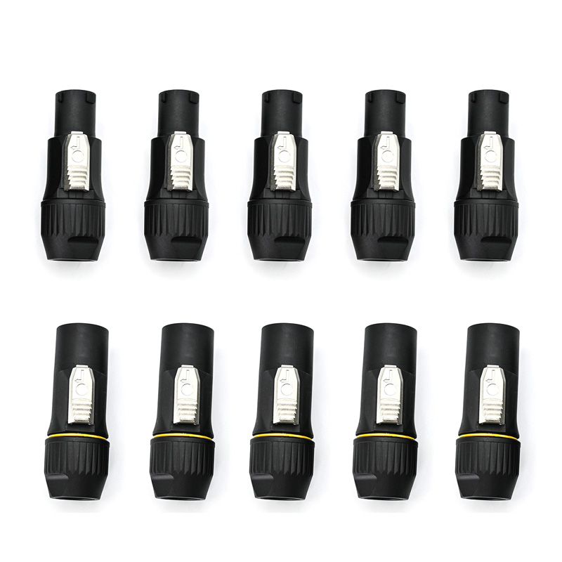 10pcs Waterproof Powercon True - Outdoor Power Socket With Lock 评论和价格