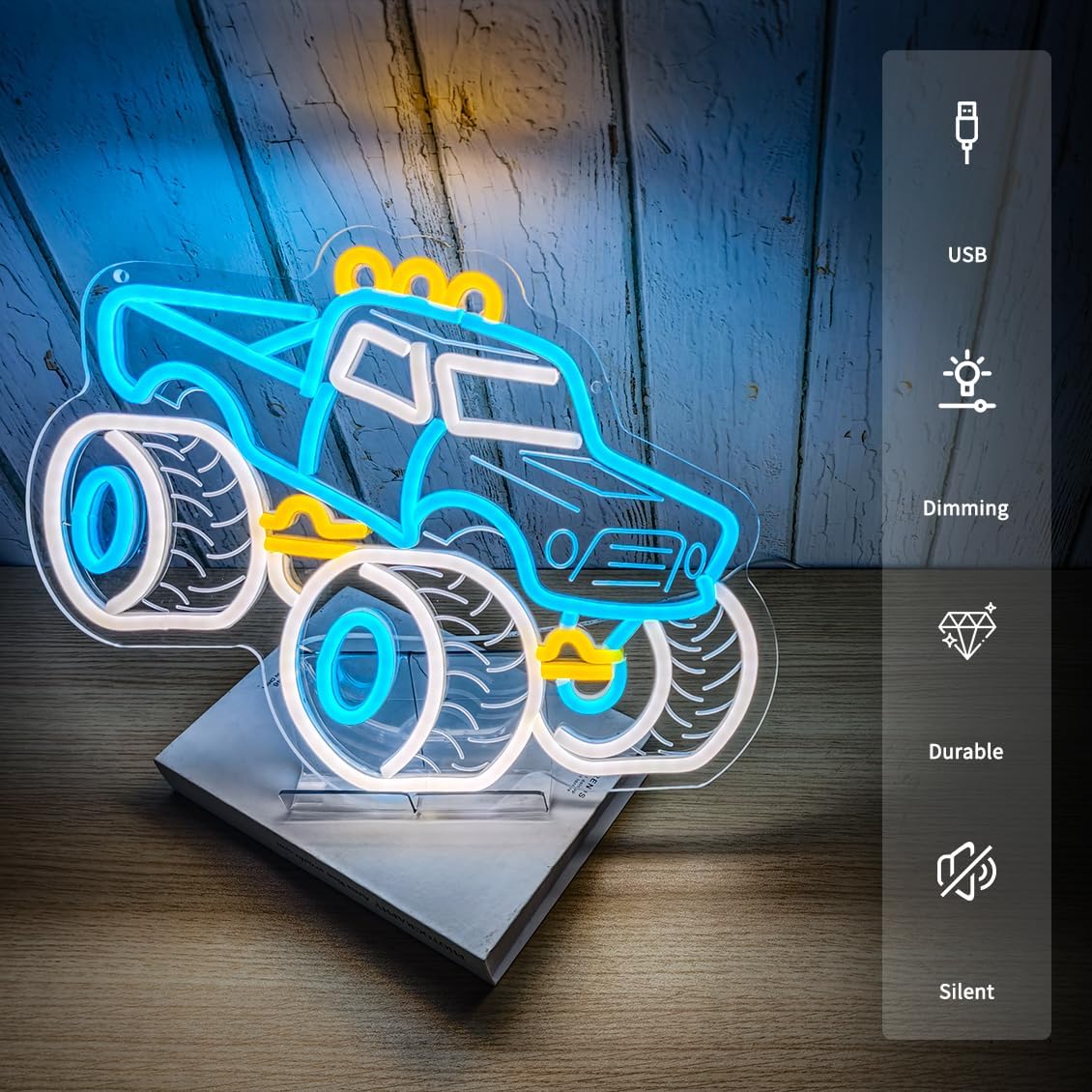  Truck Neon Sign USB Powered  - Outdoor Power Garage 评论和价格
