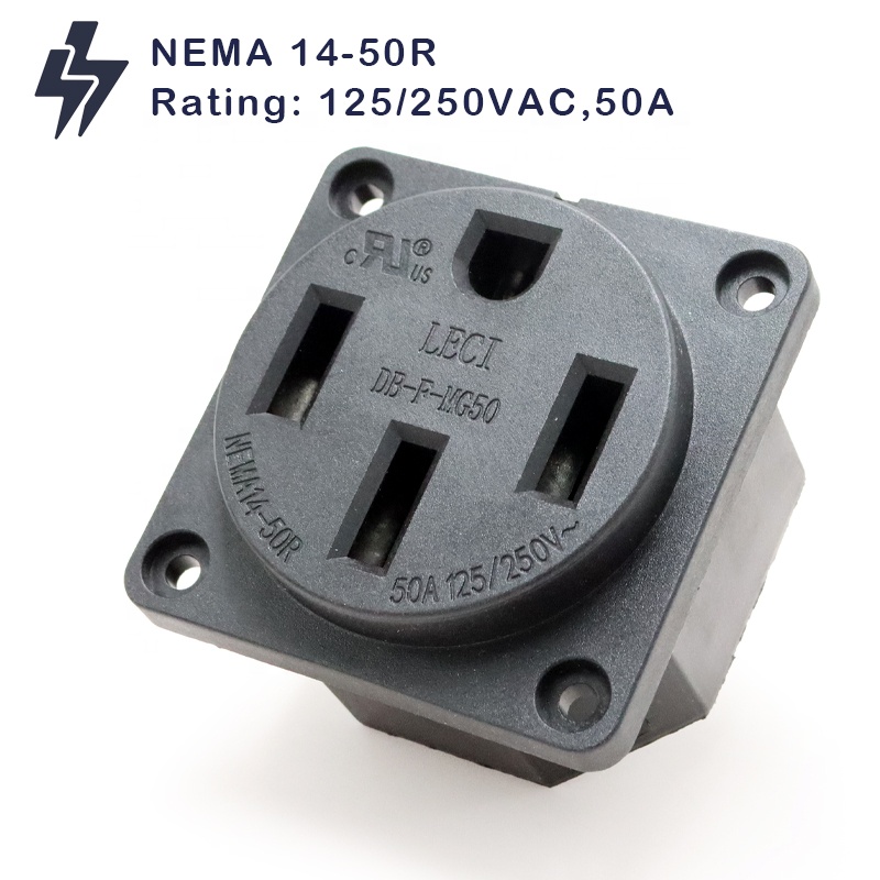 NEMA 14-50R Receptacle 50 Amp  - Outdoor Power Receptacle Box 评论和价格