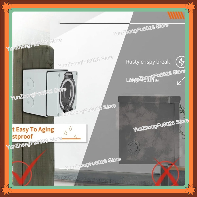 50Amp 14-50R Power Outlet Box  - Outdoor Power Receptacle Box 评论和价格