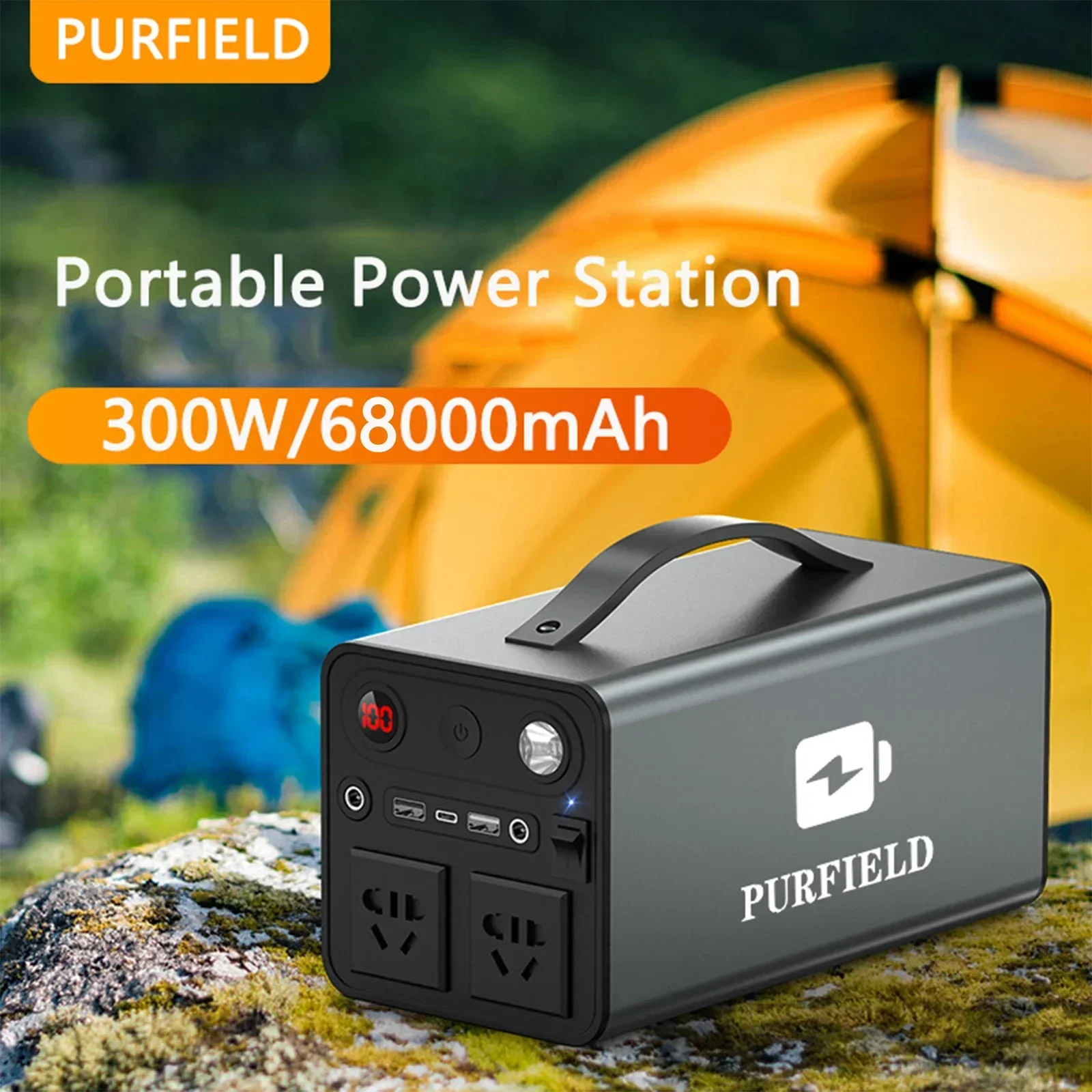 PURFIELD Portable Power 68000m - Outdoor Power Source 评论和价格