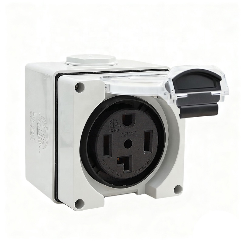 30Amp Power Outlet Box NEMA 14 - Outdoor Power Receptacle Box 评论和价格