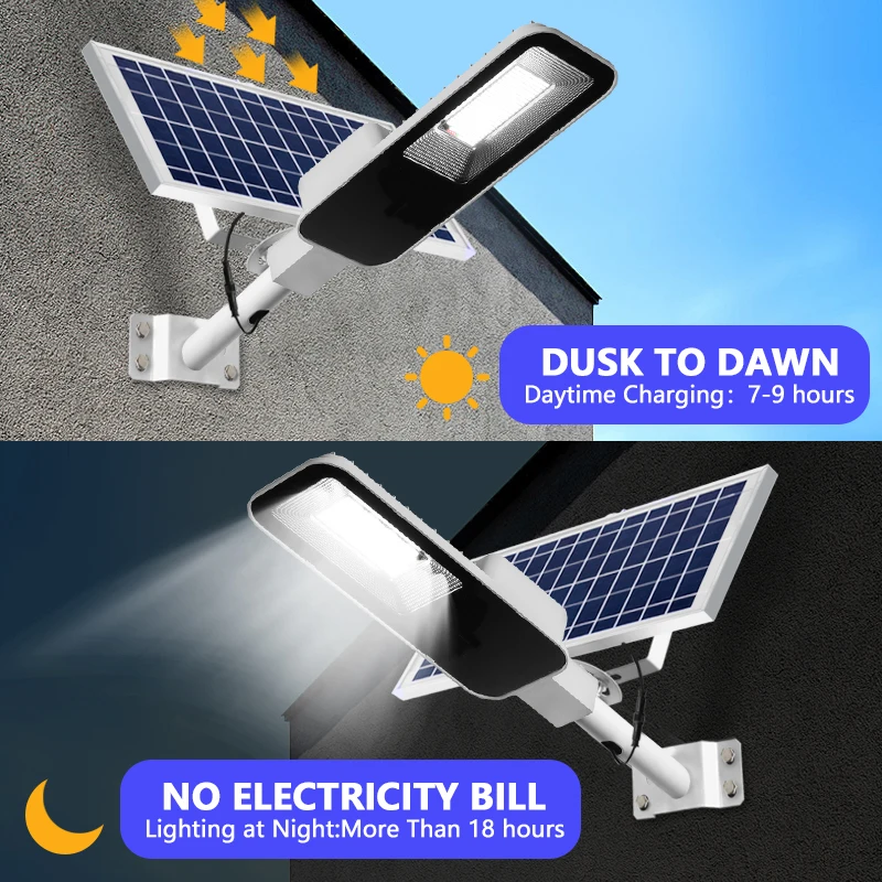 200W Powerful Solar Light Outd - Outdoor Power Garage 评论和价格