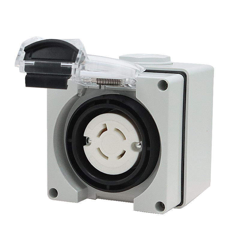 125/250V 20A Generator RV Powe - Outdoor Power Receptacle Box 评论和价格