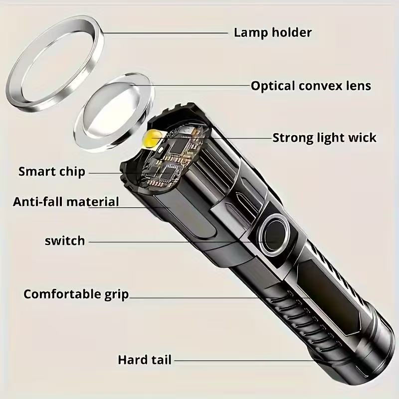 New High-power Led Flashlight  - Outdoor Power Supply 评论和价格