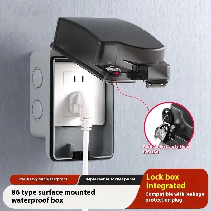 Outdoor Waterproof Socket Open - Outdoor Power Socket With Lock 评论和价格