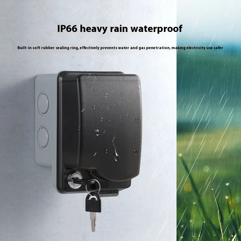 Outdoor Waterproof Socket Open - Outdoor Power Socket With Lock 评论和价格