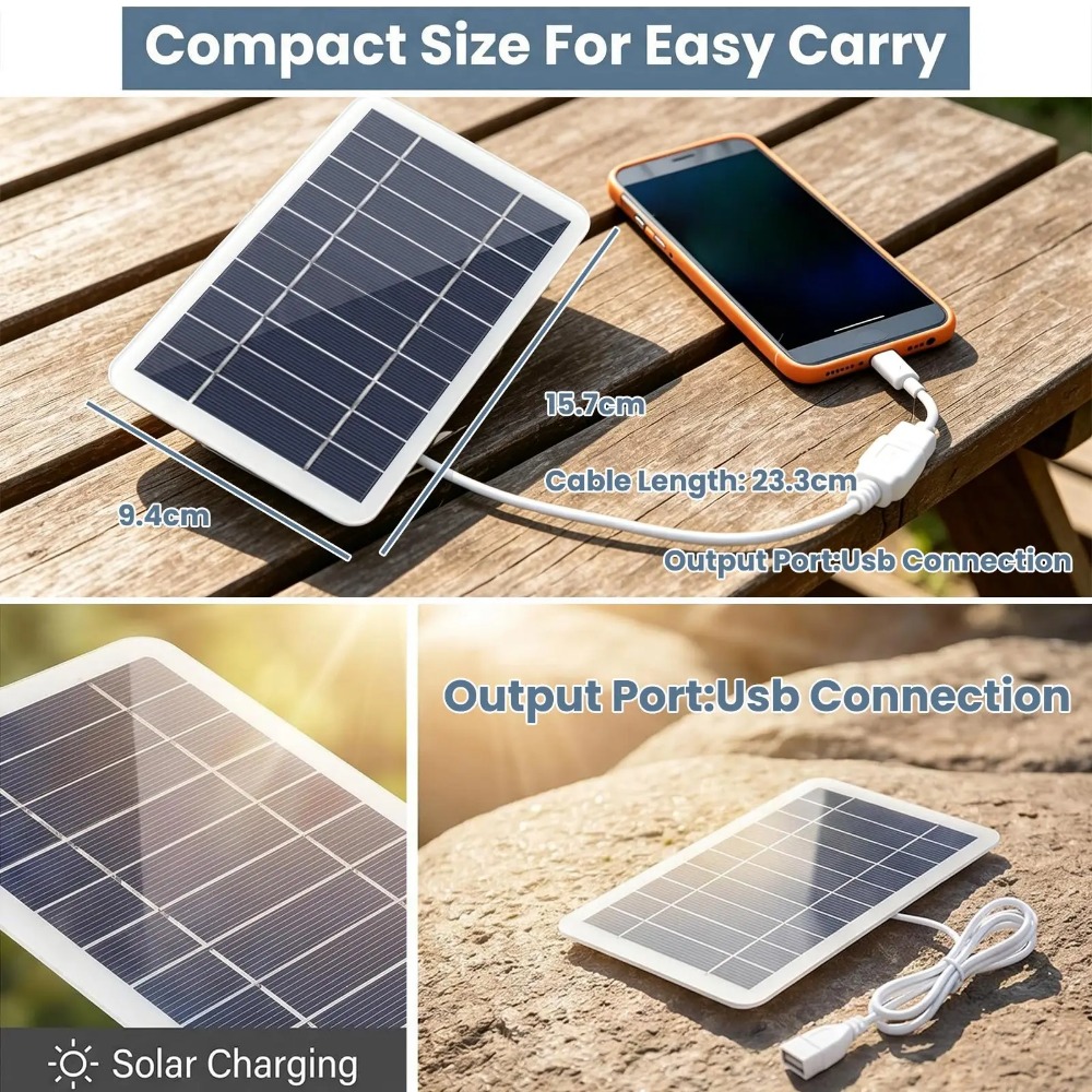 USB Output Portable Solar Char - Outdoor Power Source 评论和价格