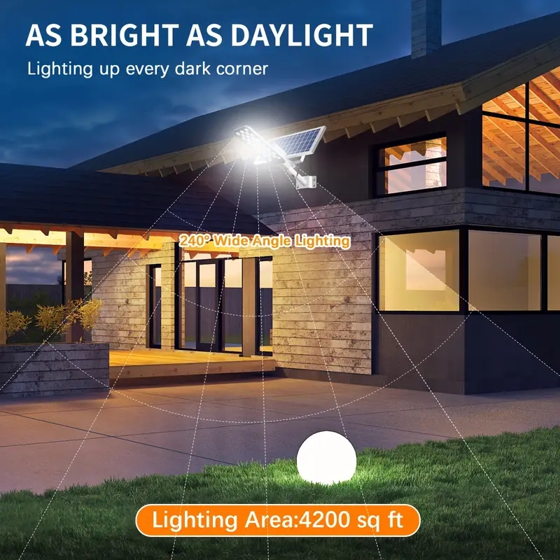 2/1PCS Powerful Solar Light Ou - Outdoor Power Garage 评论和价格